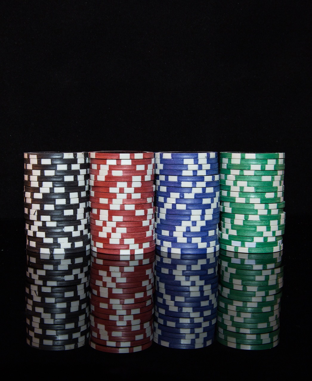 poker chips, gambling, casino